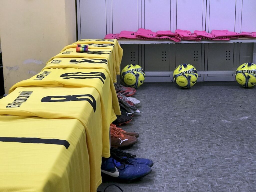 Futics-League locker room