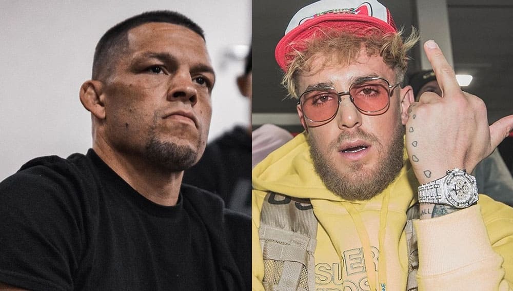 Nate Diaz and Jake Paul