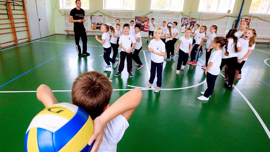 Урок физкультуры