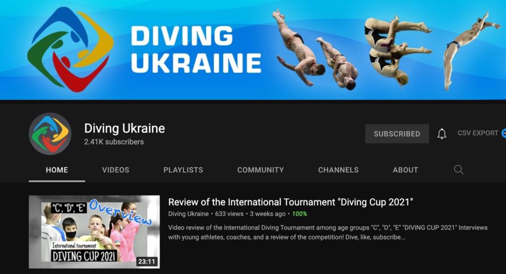 Diving Ukraine